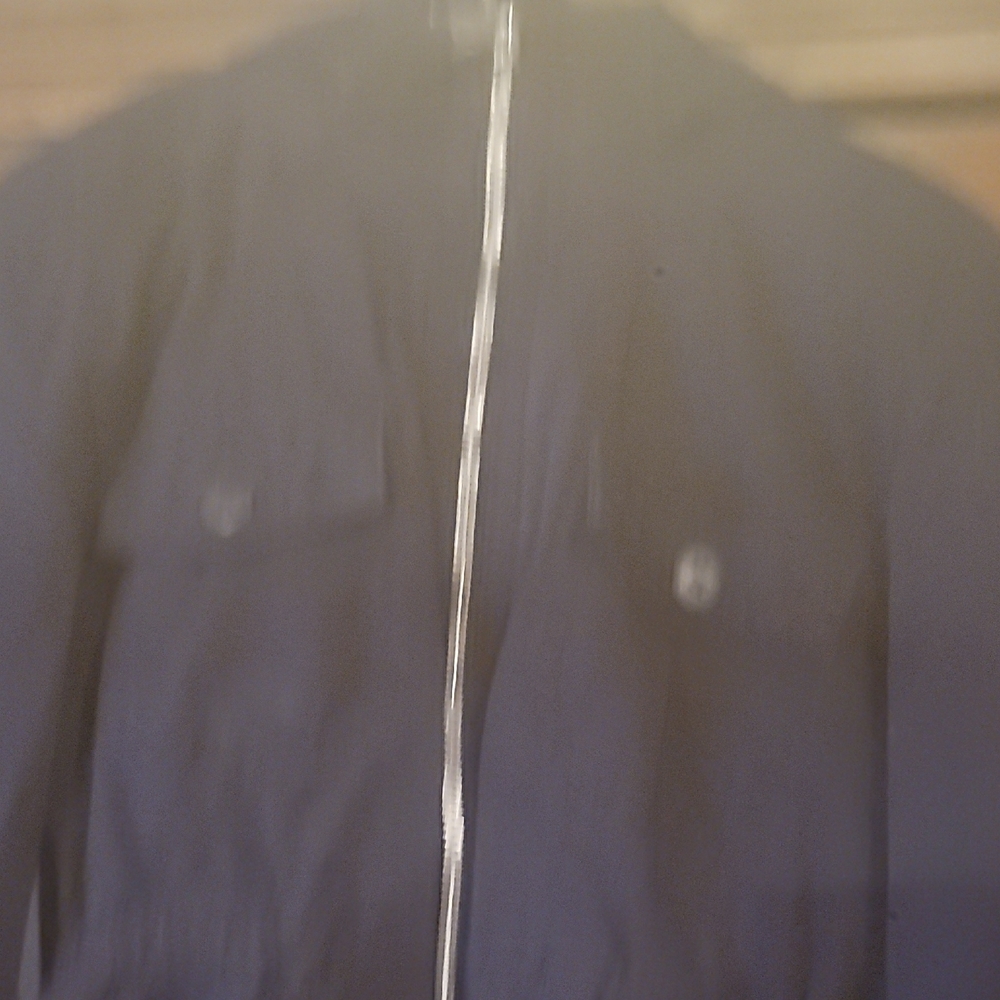 H&M Girls Navy Blue Zip Up Jacket, Medium Weight, Removable Hood, 4 Front Pocket - Picture 4 of 7
